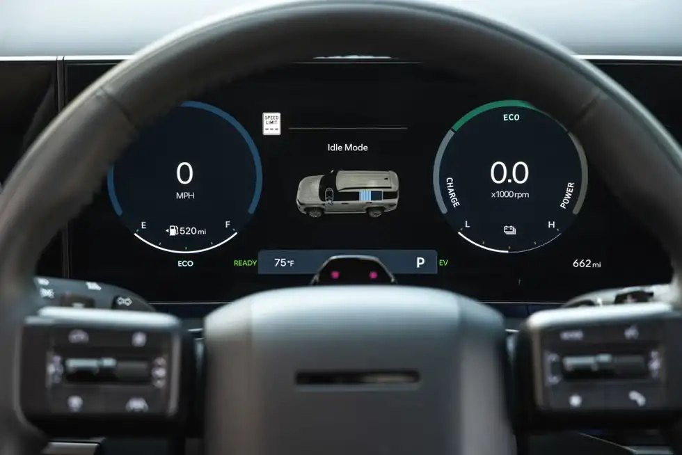 Giá xe Hyundai Santa Fe Hybrid 2025 mới nhất 5 tinxemoi com 30