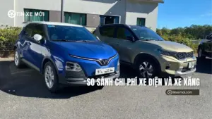 So sánh chi phí xe điện và xe xăng 2025 toàn diện